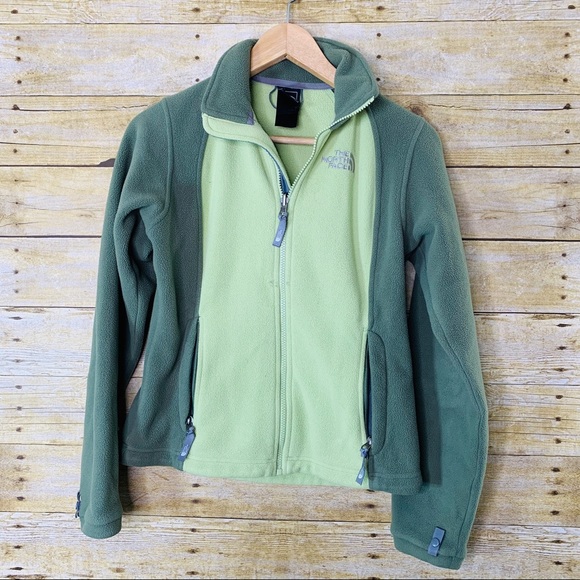 The North Face Sweaters - The North Face Fleece ZIP up Sweater Green Size XS The North Face Sweaters - The North Face Fleece ZIP up Sweater Green Size XS